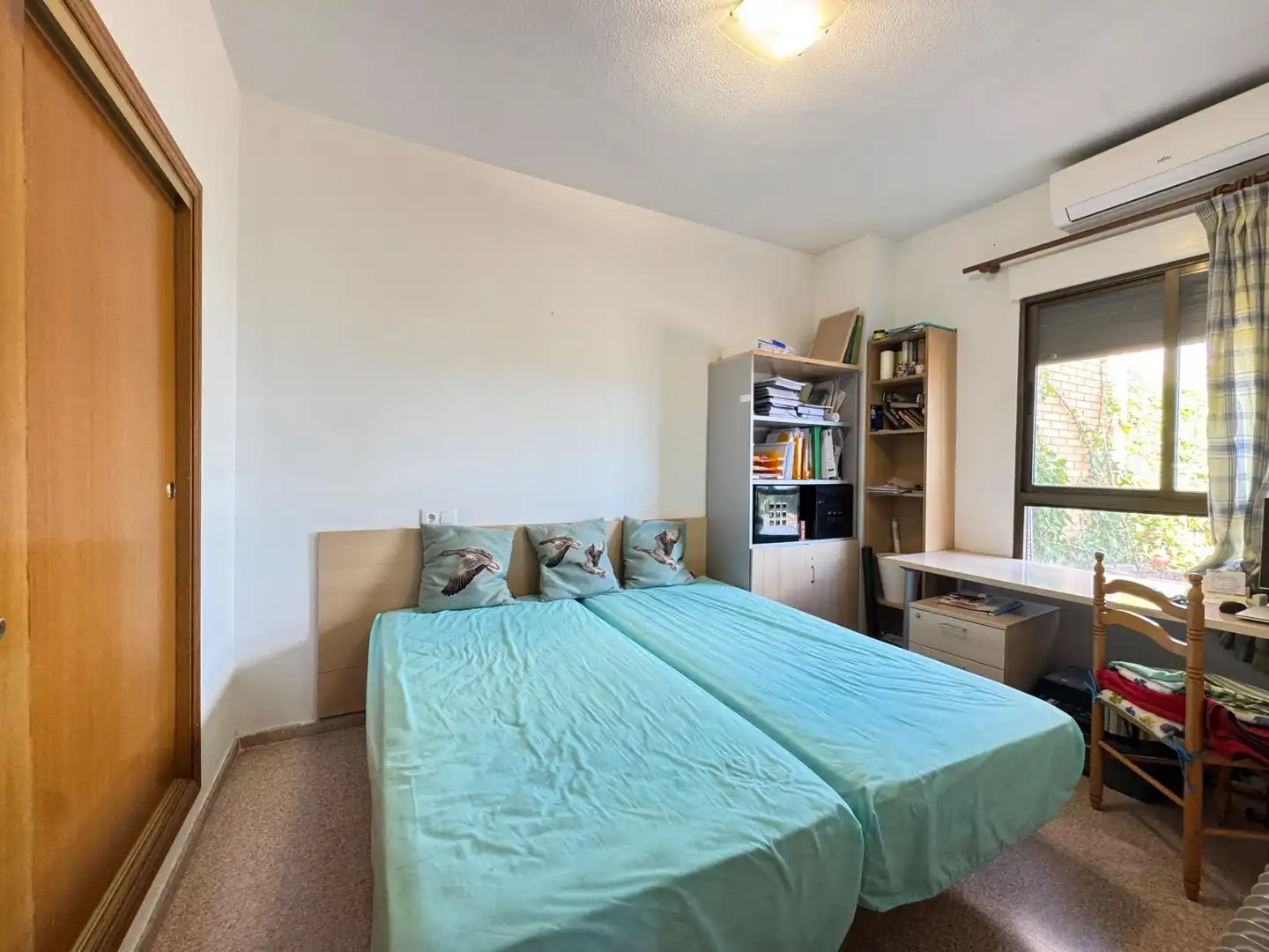Bedroom of Ground floor for sale in El Campello  with Air Conditioner, Private garden and Community pool