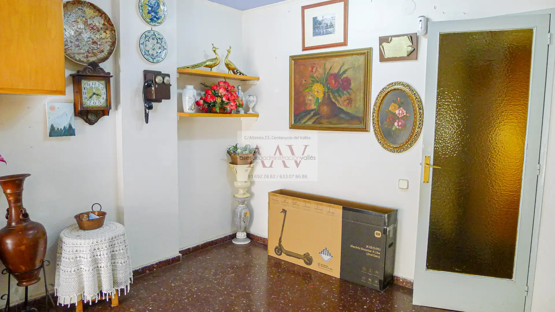 Wohnzimmer von Wohnung zum Verkauf in Cerdanyola del Vallès mit Klimaanlage, Heizung und Balkon