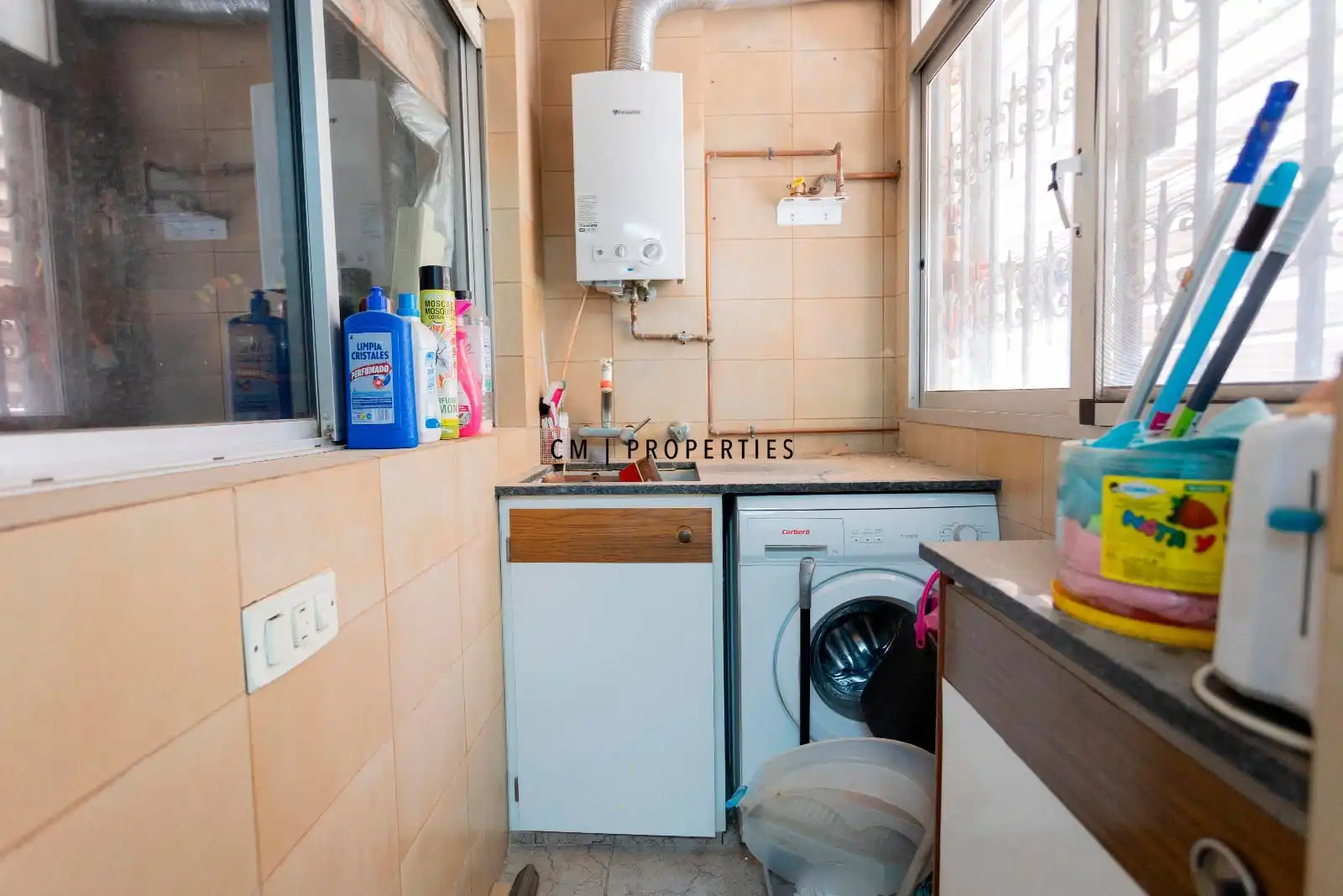 Cocina de Piso en venta en Valencia con Aire acondicionado, Terraza y Balcón