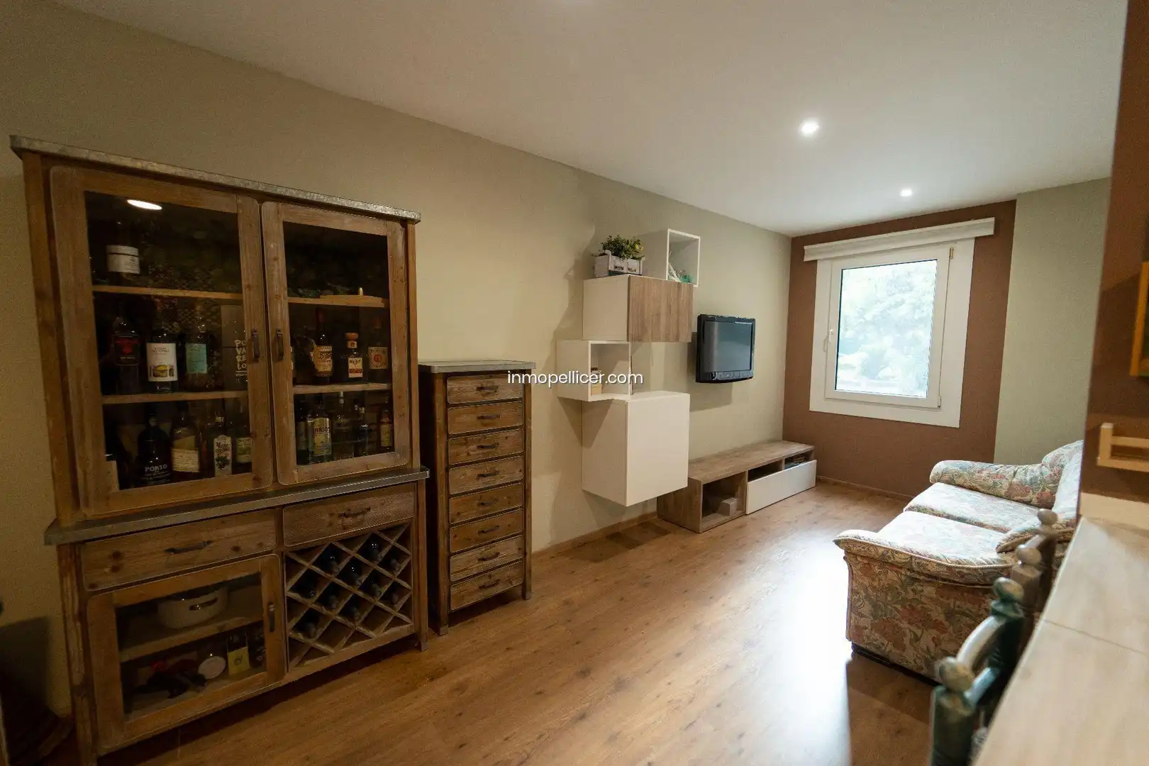 Wohnzimmer von Haus oder Chalet zum Verkauf in L'Alfàs del Pi mit Klimaanlage, Heizung und Privatgarten