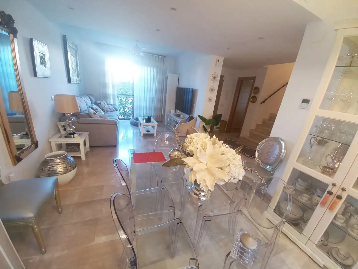 Comedor de Casa adosada en venta en Vélez-Málaga con Aire acondicionado, Terraza y Trastero
