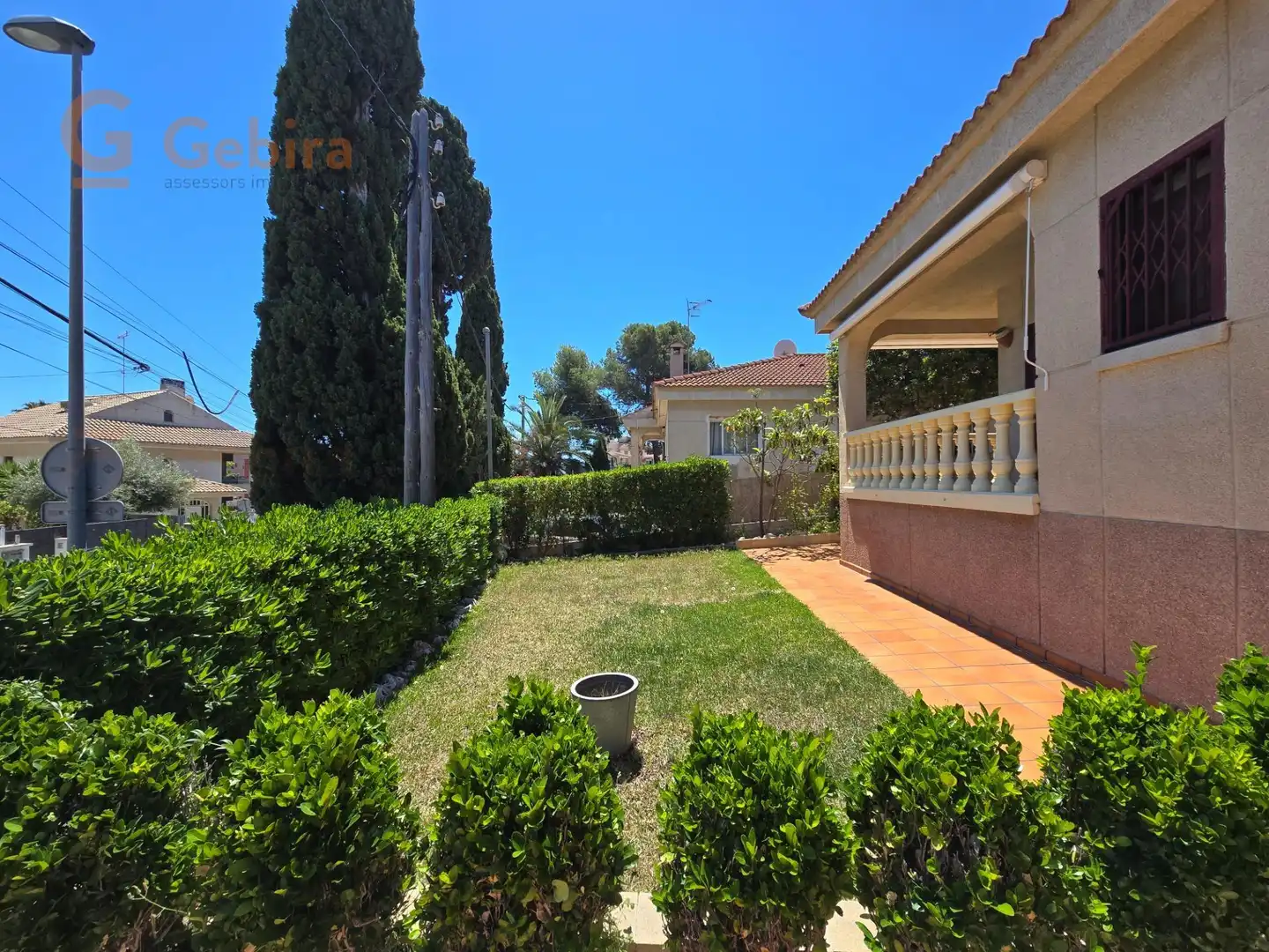 Jardí de Casa o xalet en venda en Cunit amb Aire condicionat, Calefacció i Terrassa