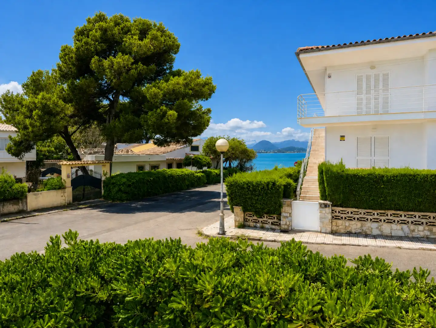 Vista exterior de Casa o xalet de lloguer en Alcúdia amb Aire condicionat, Calefacció i Terrassa