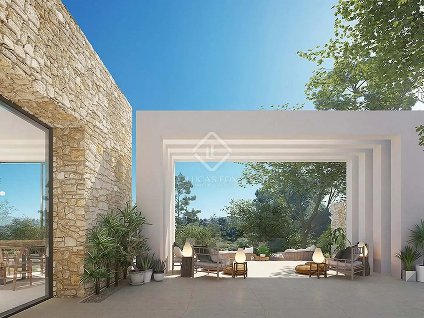 Terraza de Casa o chalet en venta en Santa Eulària des Riu