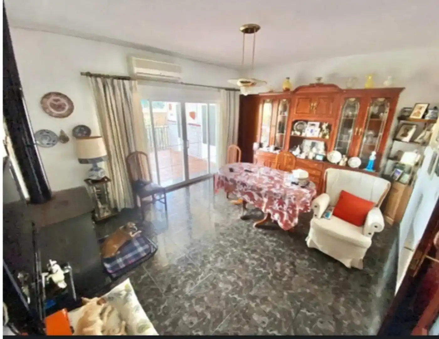 Sala d'estar de Casa adosada en venda en Oliva de Mérida, Badajoz