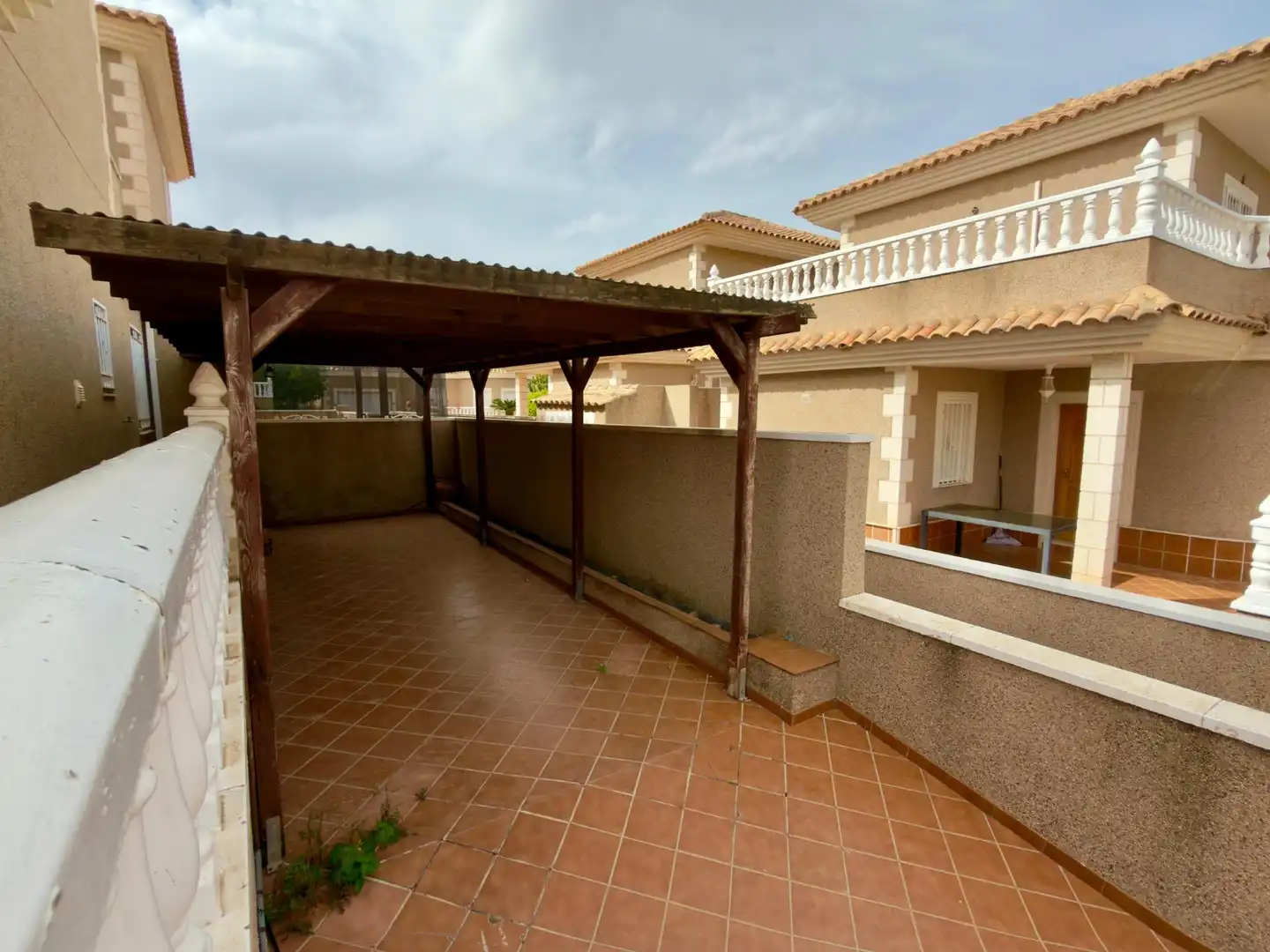 Terrassa de Casa o xalet en venda en Torrevieja amb Aire condicionat, Jardí privat i Terrassa