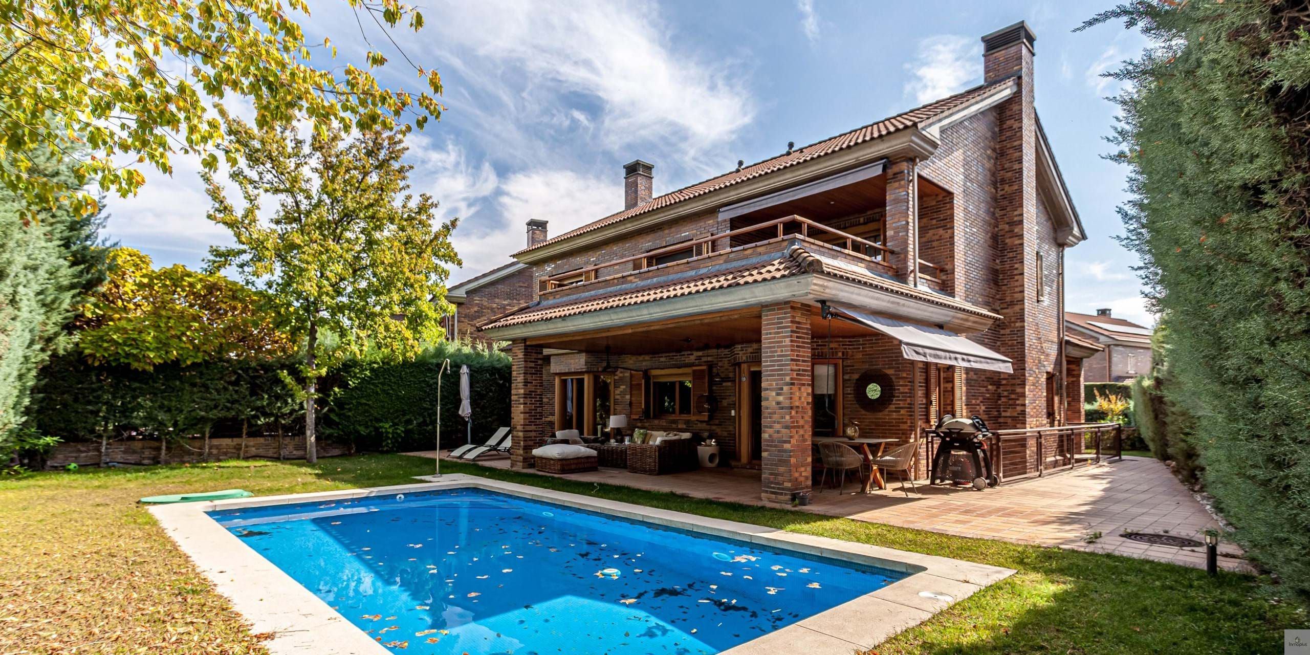 Garden of House or chalet for sale in Las Rozas de Madrid  with Air Conditioner, Heating and Terrace