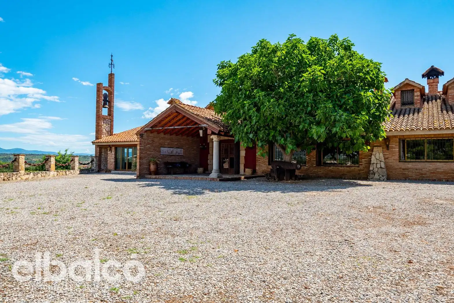 Vista exterior de Casa o chalet en venta en El Milà con Aire acondicionado, Jardín privado y Terraza