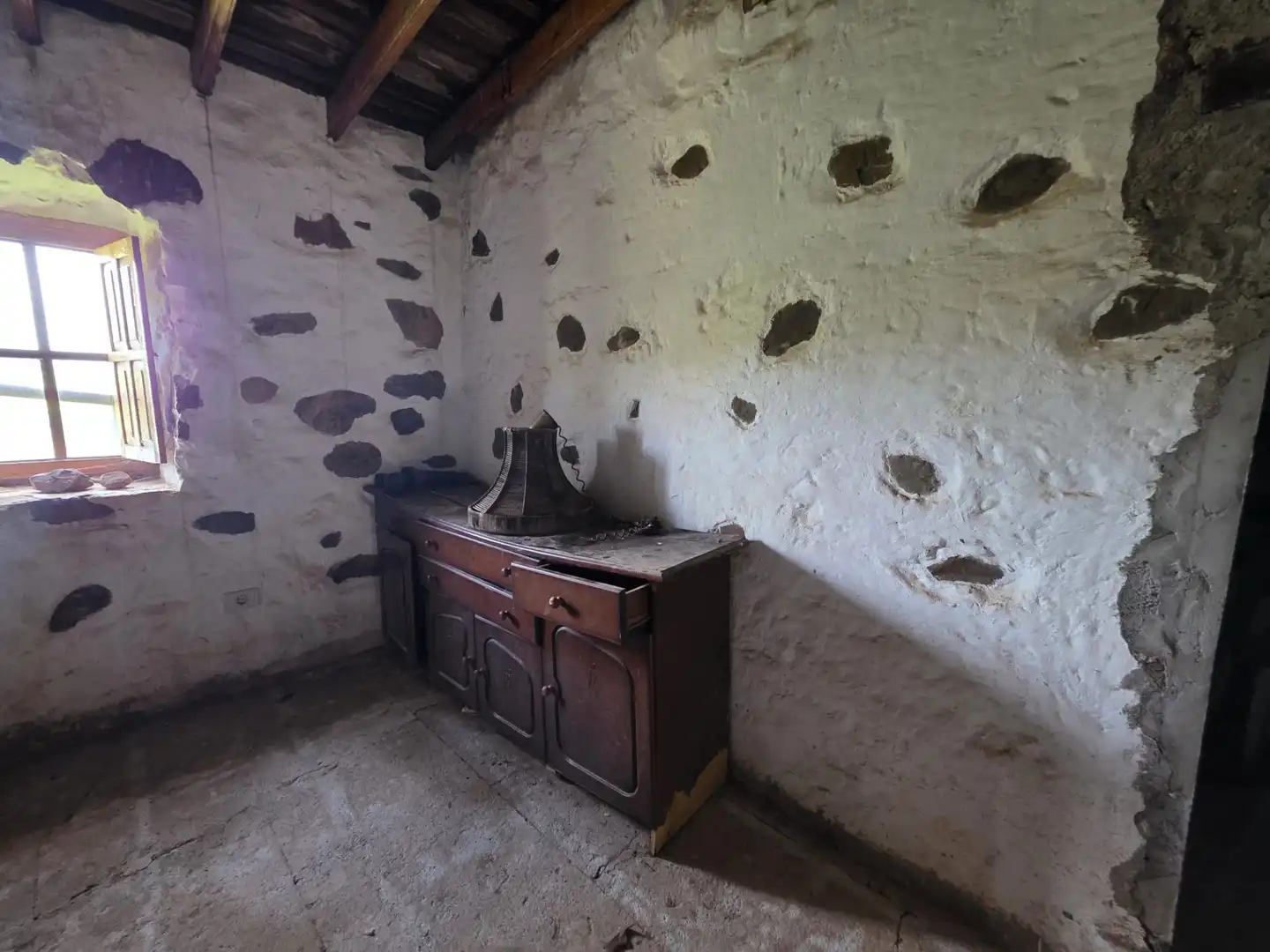 Cocina de Finca rústica en venta en Antigua con Jardín privado