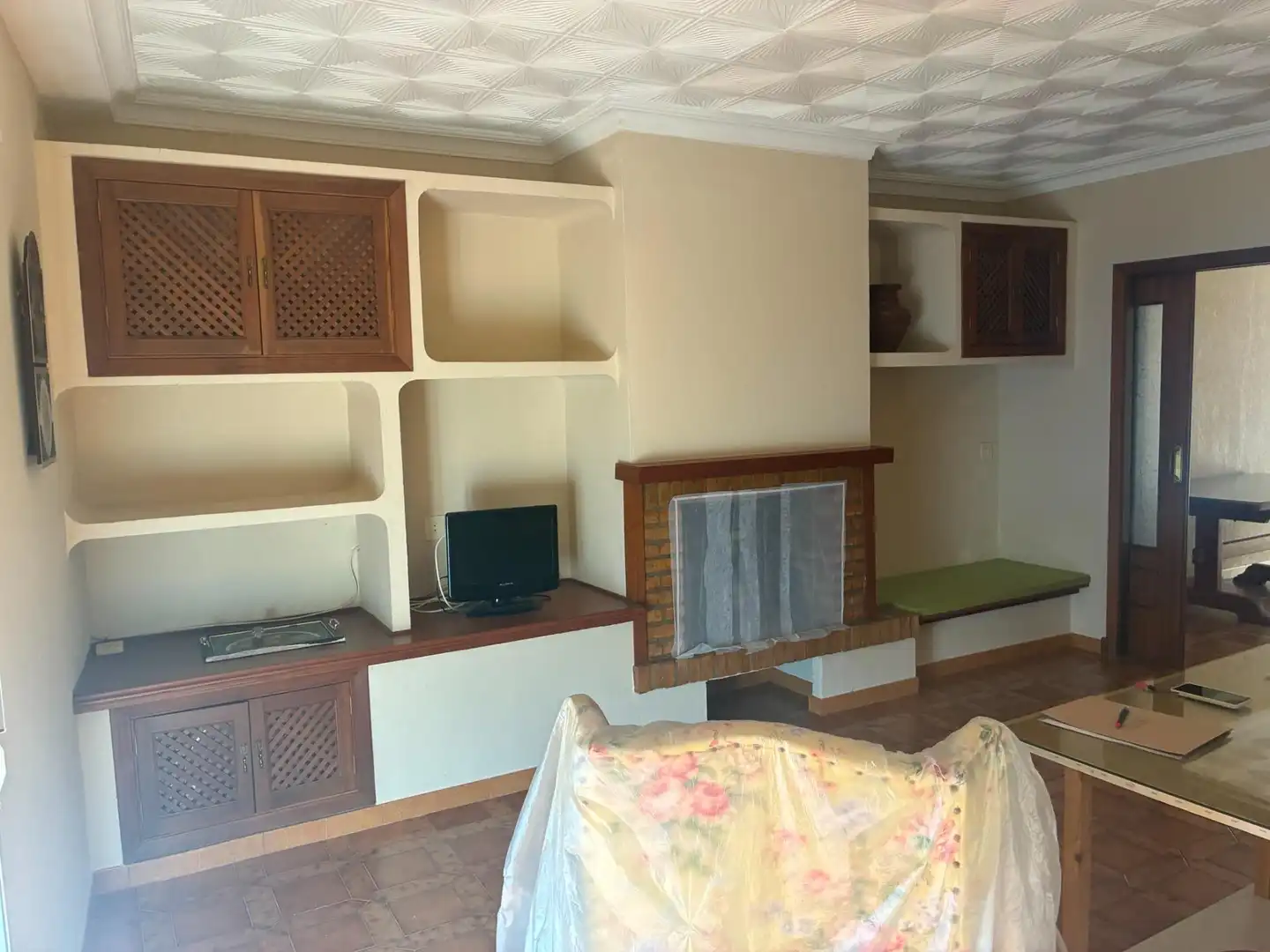 Sala d'estar de Pis en venda en Villanueva de los Castillejos