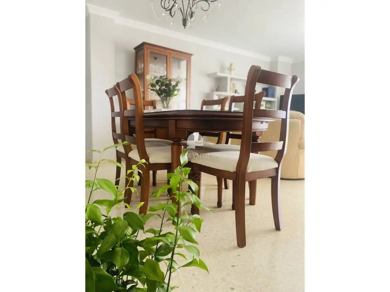 Comedor de Piso de alquiler en Vélez-Málaga con Aire acondicionado, Terraza y Amueblado