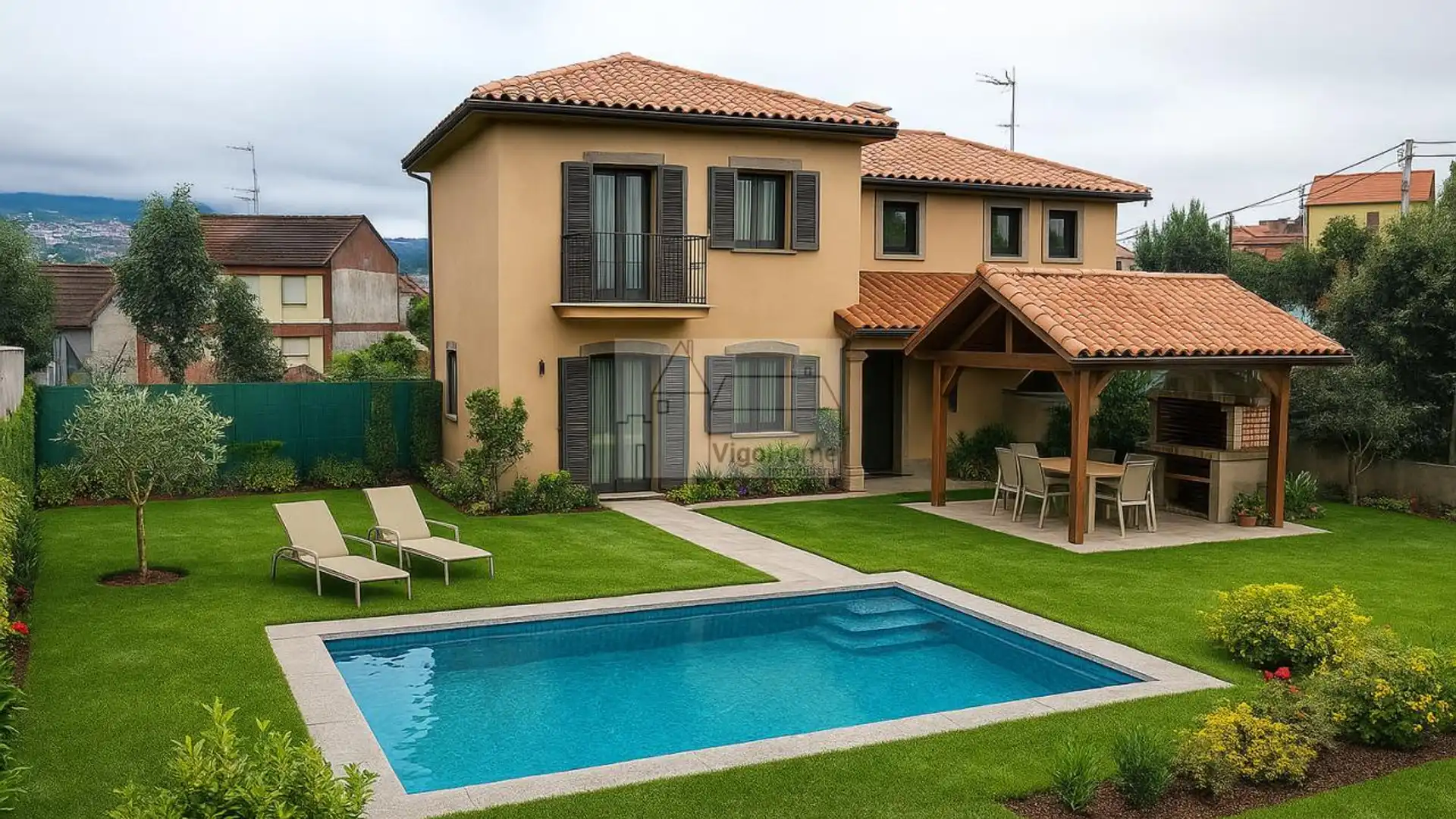 Piscina de Residencial en venta en Vigo 