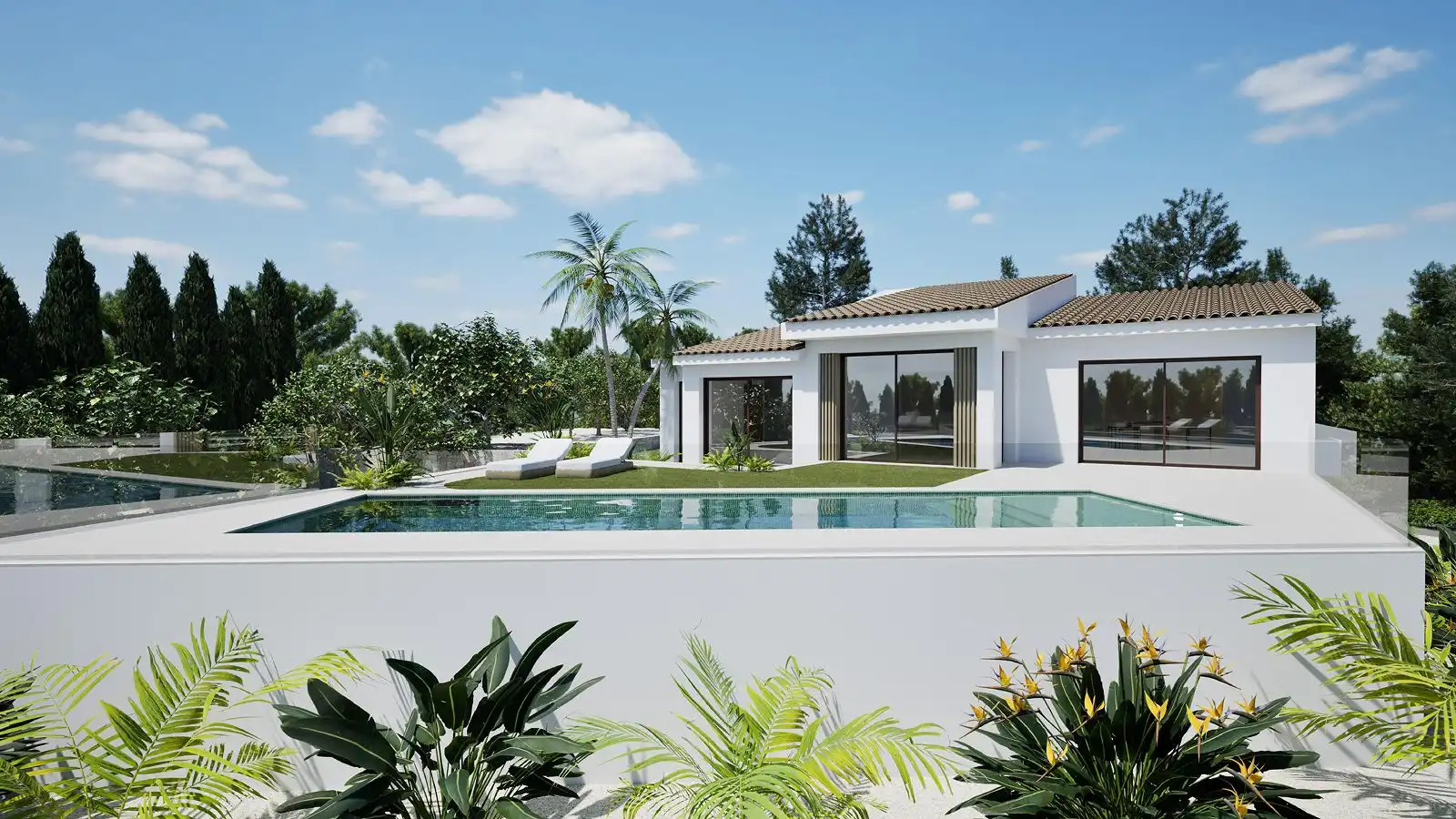 Villa mit Pool zum Verkauf in Altea ciudad