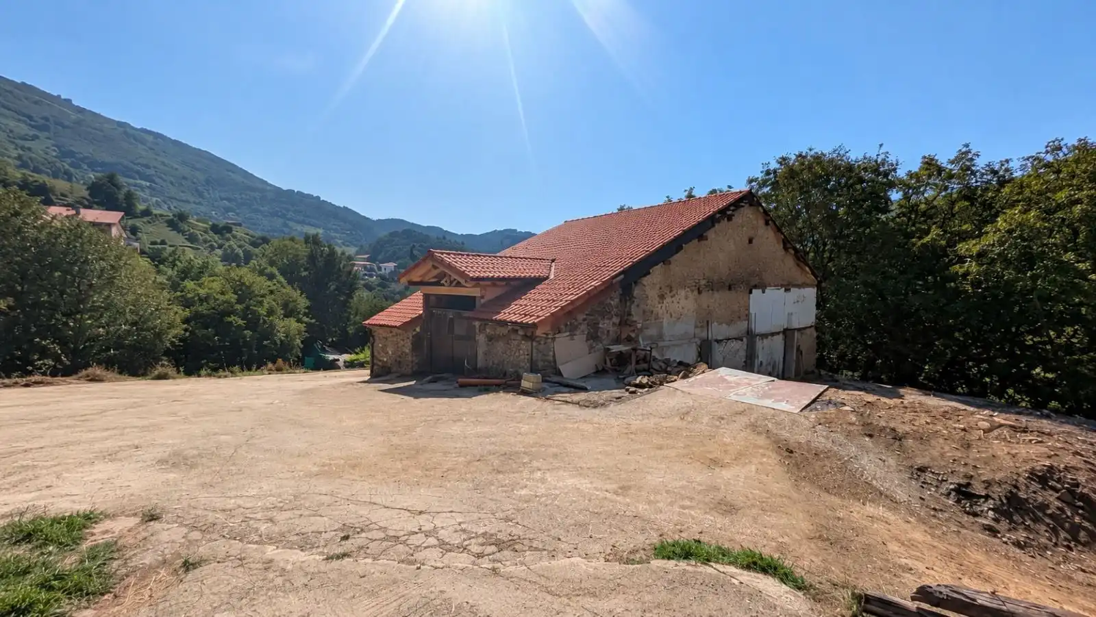 Vista exterior de Finca rústica en venta en Azpeitia, Gipuzkoa