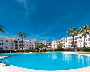 Exterior view of Flat for sale in Marbella  with Air Conditioner, Private garden and Terrace
