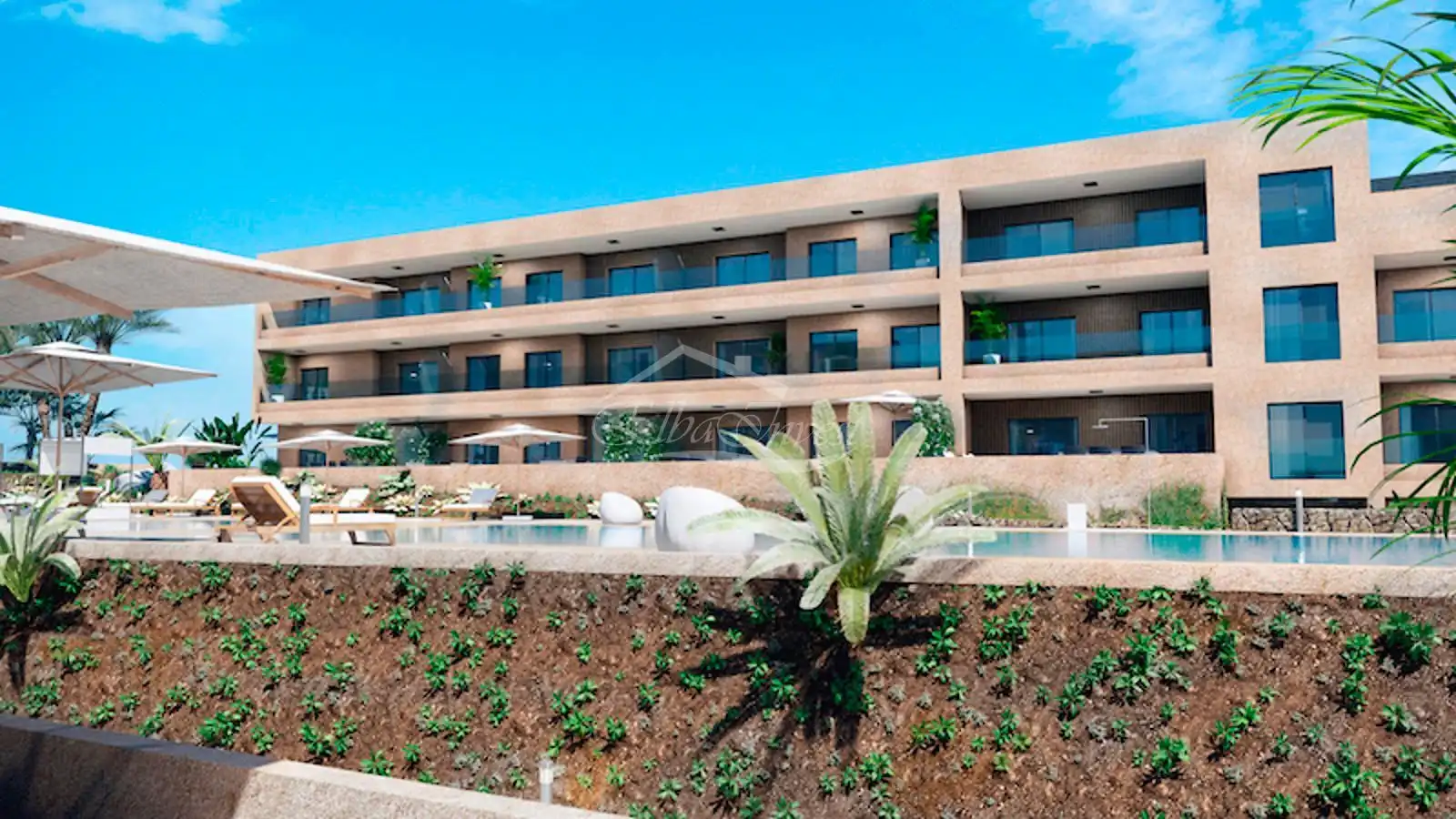 Vista exterior de Piso en venta en Los Abrigos