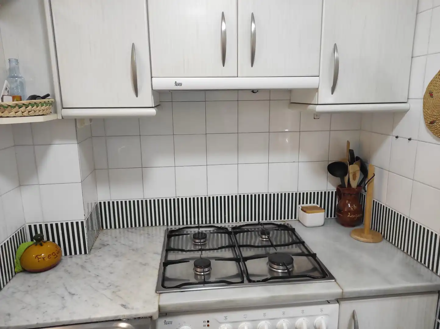 Cuina de Apartament en venda en Tossa de Mar amb Jardí privat i Terrassa
