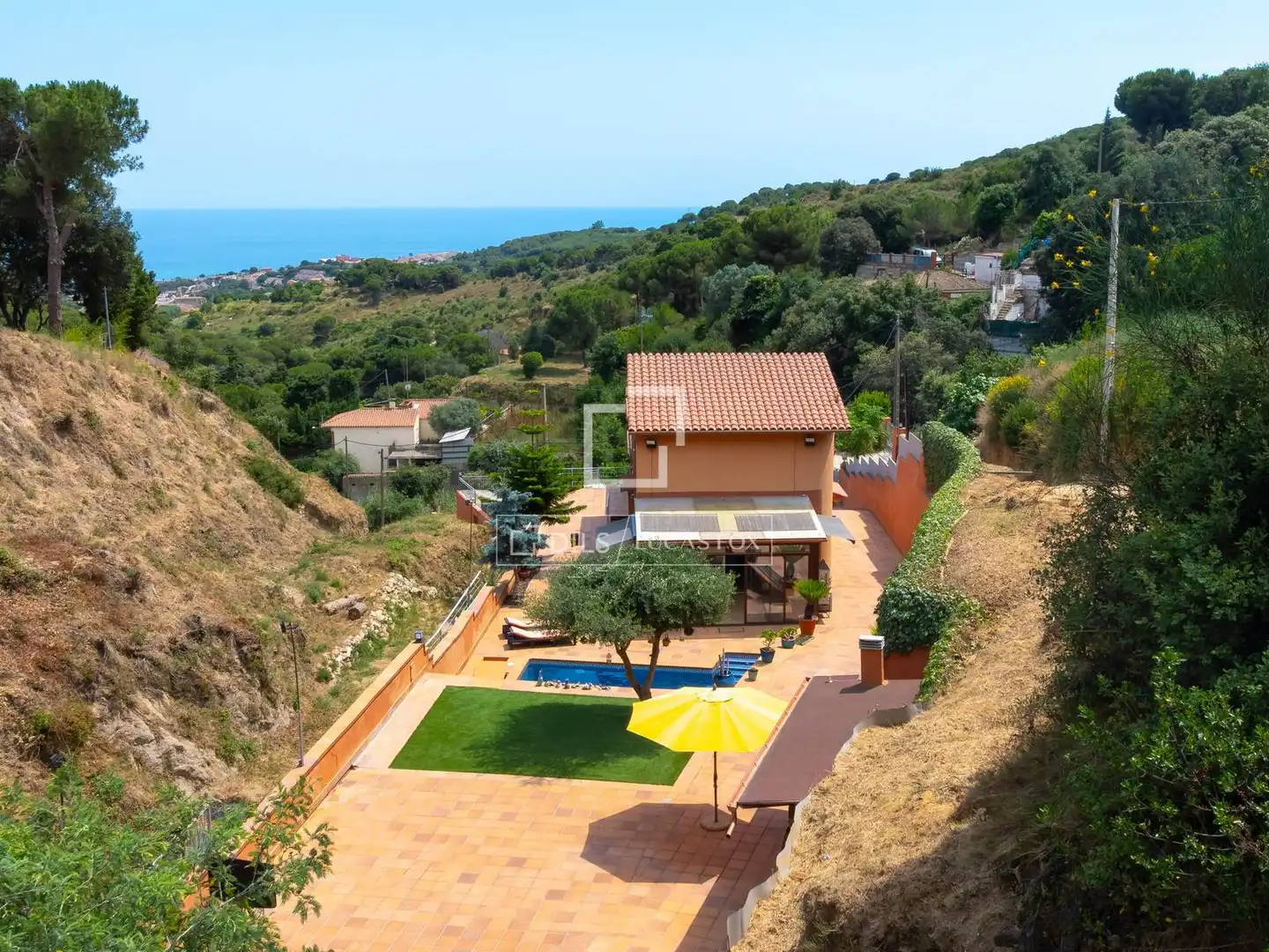Jardín de Casa o chalet en venta en Teià con Aire acondicionado, Calefacción y Jardín privado