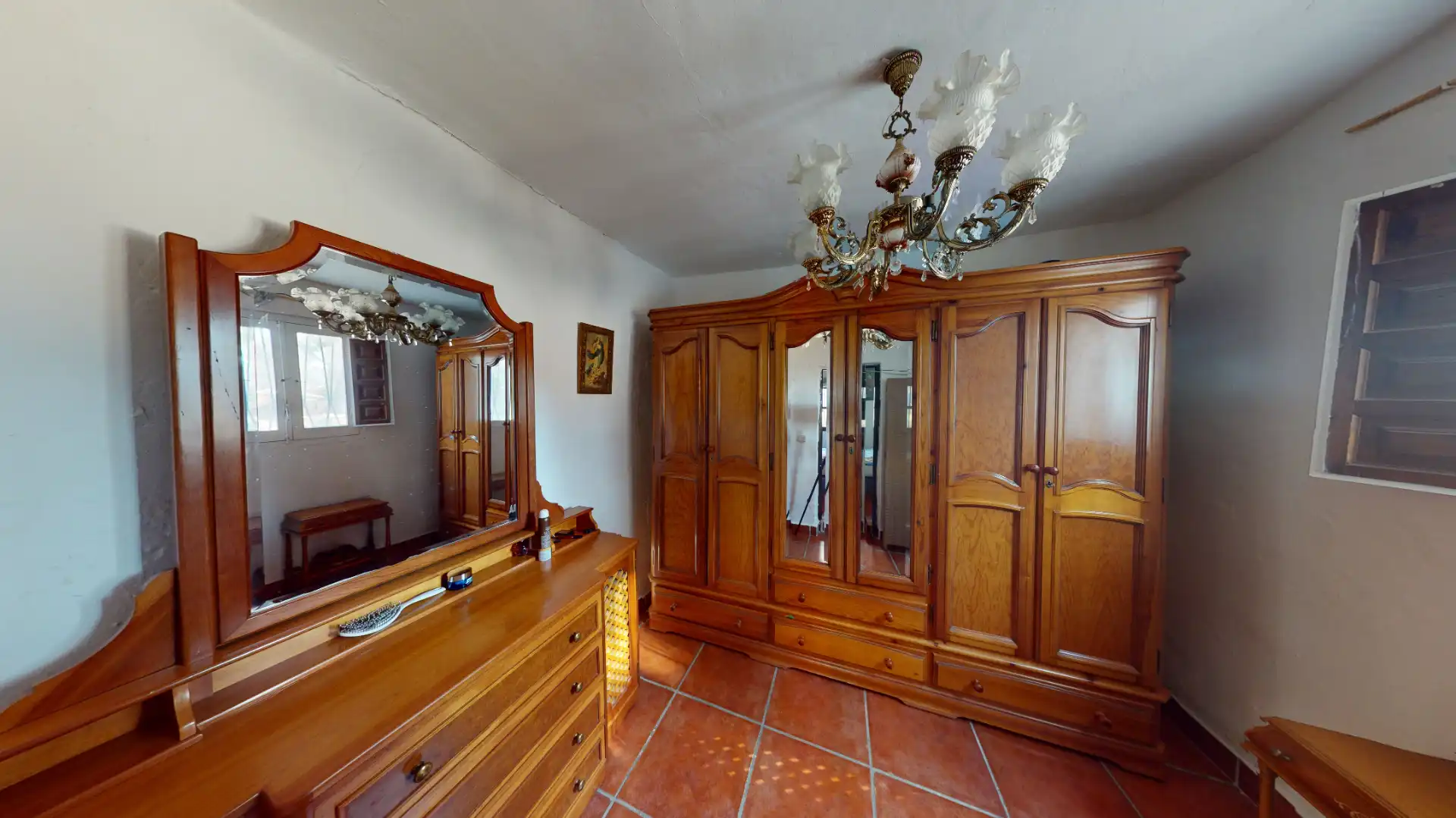 Dormitori de Finca rústica en venda en Fiñana amb Aire condicionat, Jardí privat i Terrassa