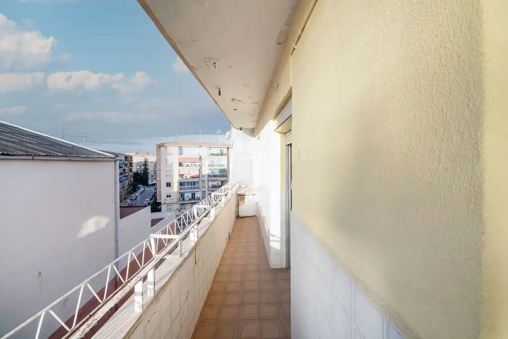 Balcony of Flat for sale in Alicante / Alacant  with Air Conditioner