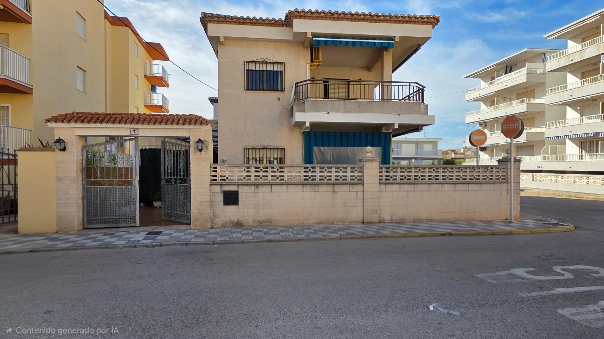 Exterior view of House or chalet for sale in Bellreguard  with Terrace and Balcony