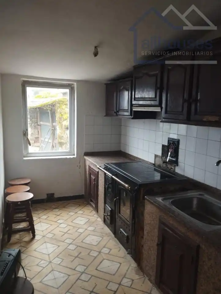 Cocina de Finca rústica en venta en Oia con Calefacción, Jardín privado y Terraza
