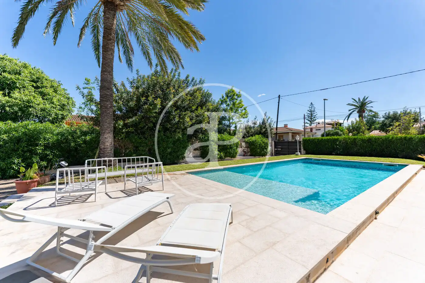 Swimming pool of Houses for sale in Bunyola  with Air Conditioner, Heating and Private garden