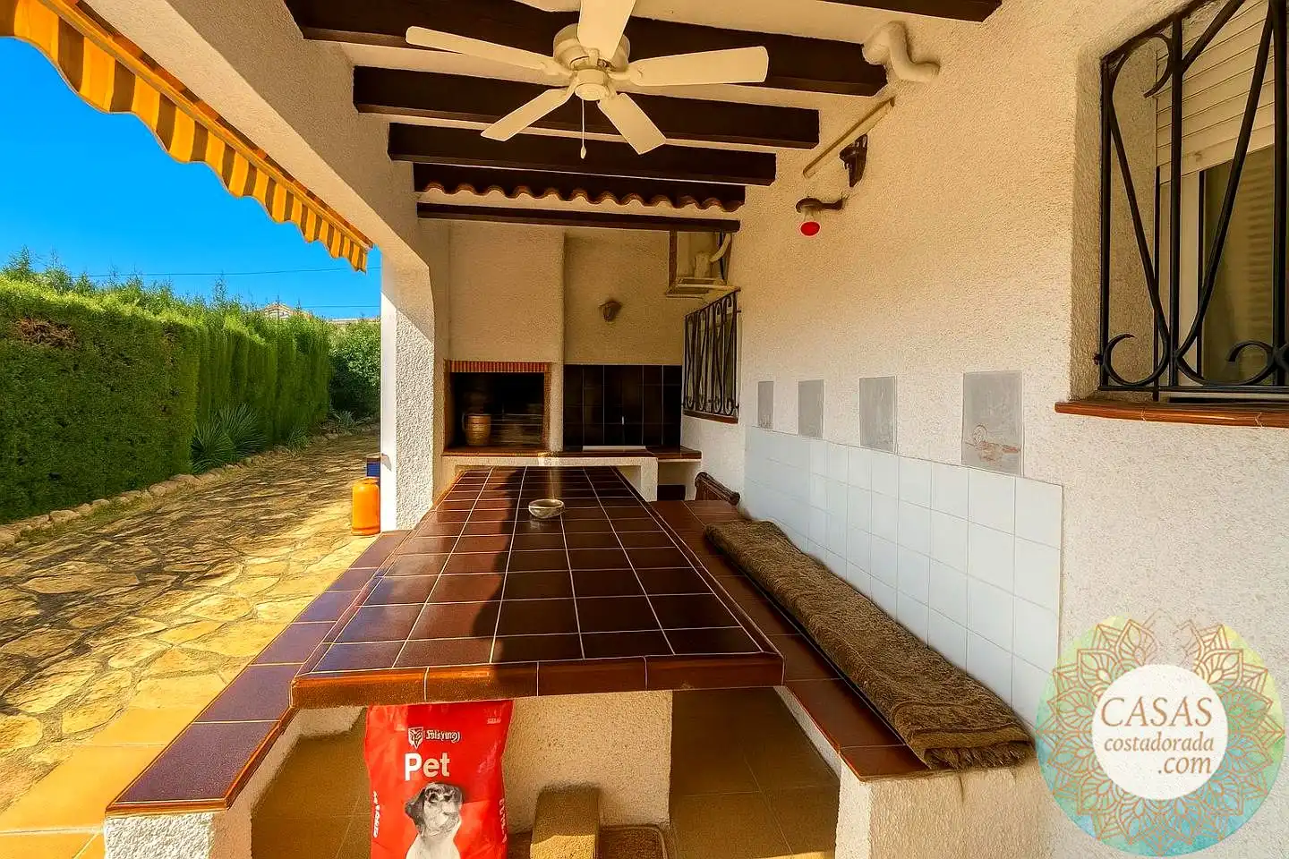 Garden of Houses for sale in L'Ametlla de Mar   with Private garden and Swimming Pool