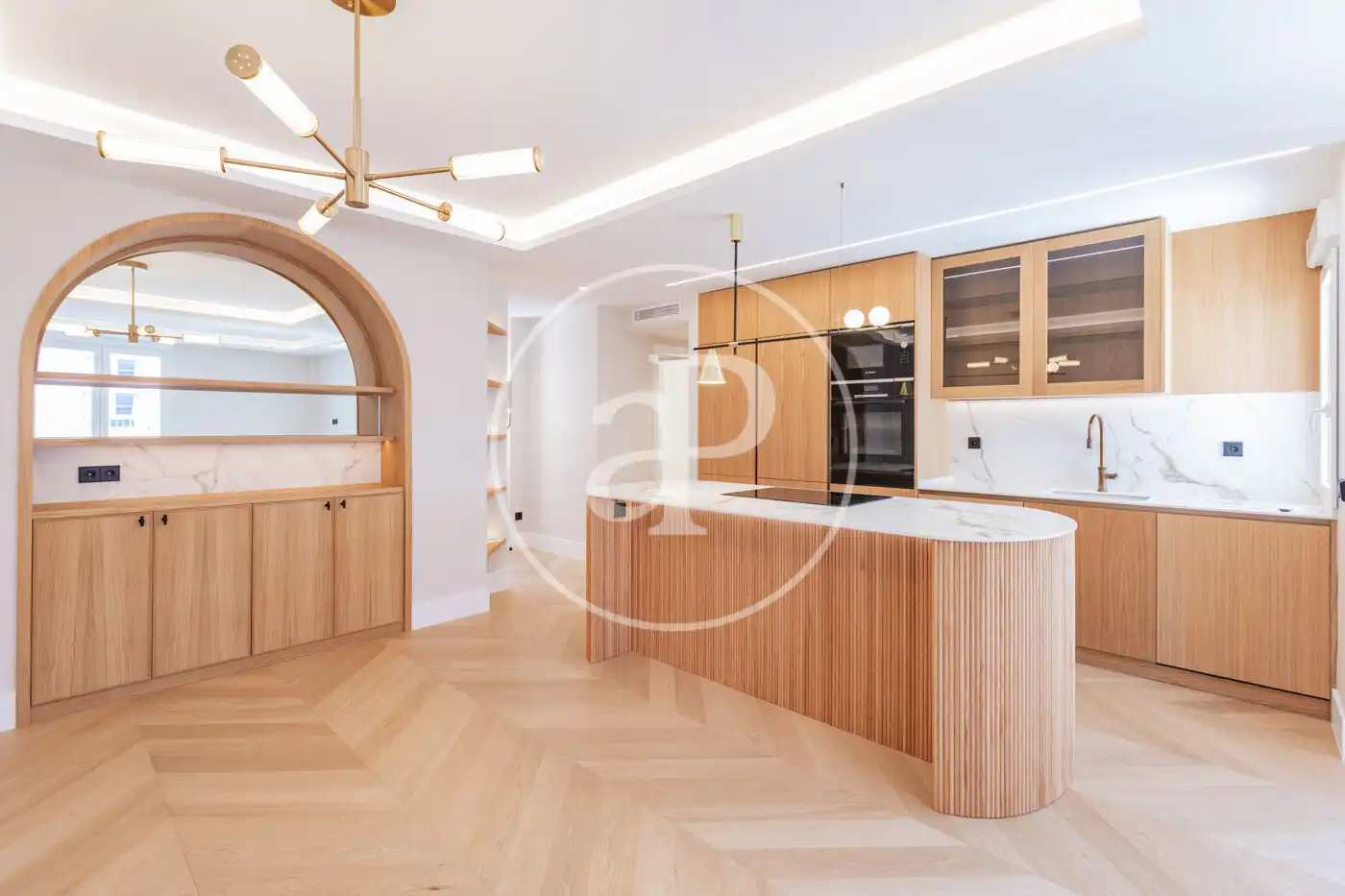 Cocina de Piso en venta en Puentes Viejas con Aire acondicionado, Calefacción y Terraza