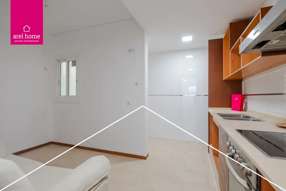 Cocina de Piso en venta en Esplugues de Llobregat con Calefacción, Parquet y Balcón