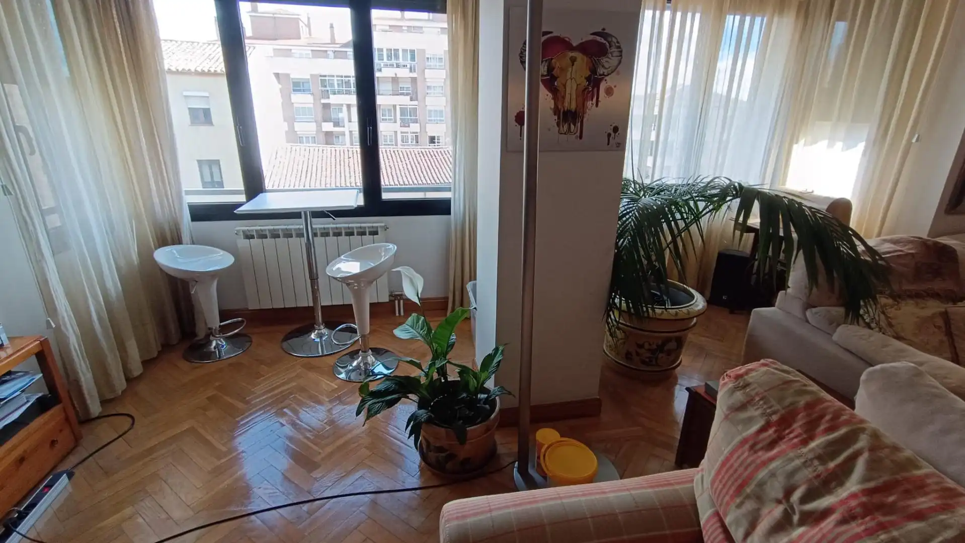 Sala de estar de Piso en venta en Zamora Capital  con Calefacción, Parquet y Trastero