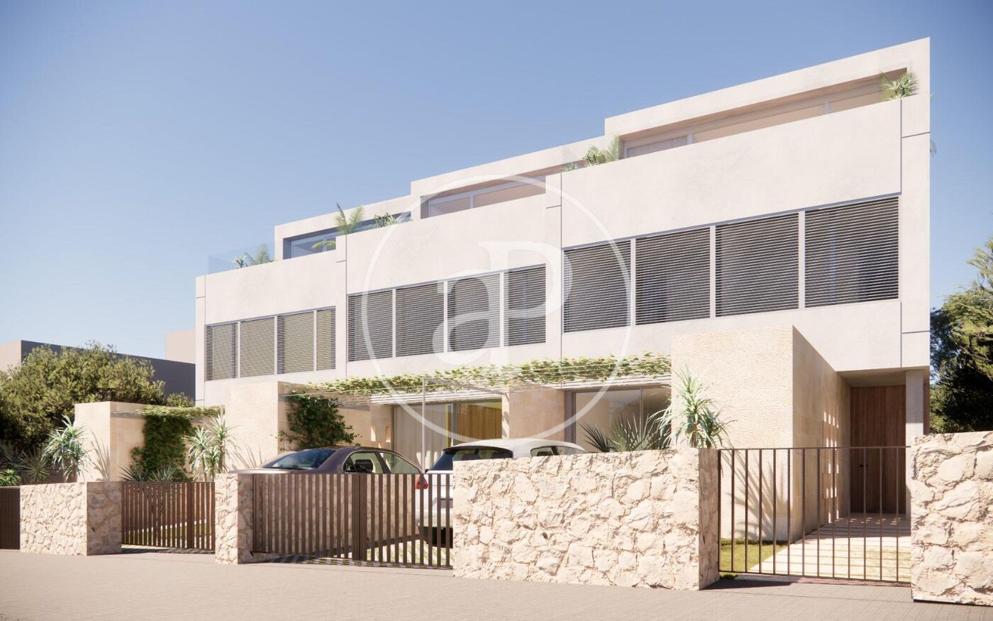 Exterior view of House or chalet for sale in Santa Margalida  with Air Conditioner, Heating and Private garden