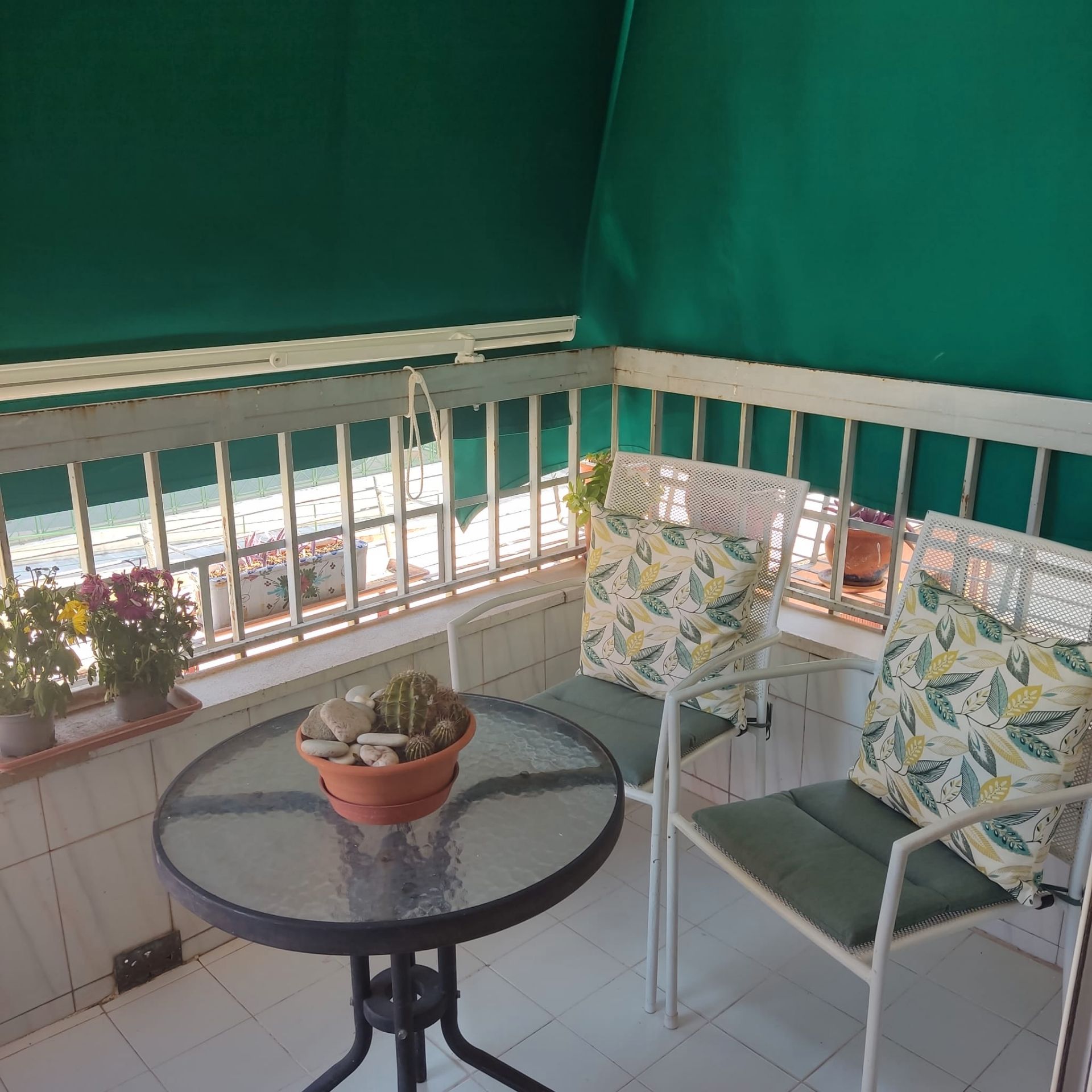 Balcony of Flat for sale in  Jaén Capital  with Air Conditioner, Terrace and Furnished