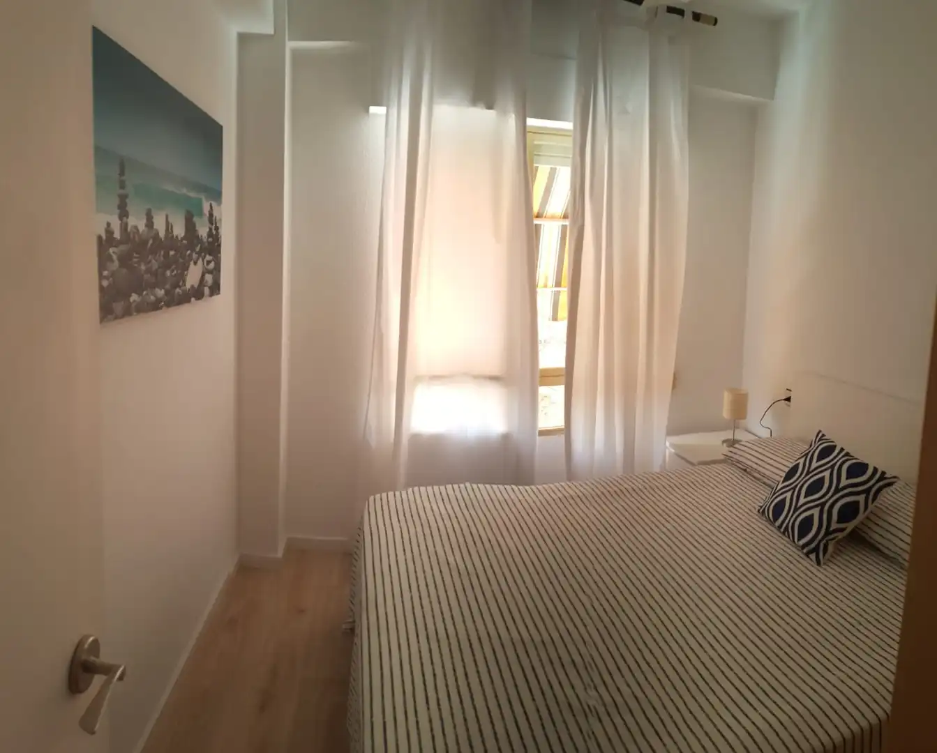 Schlafzimmer von Wohnung zum Verkauf in Santa Pola mit Parkett, Terrasse und Möbliert
