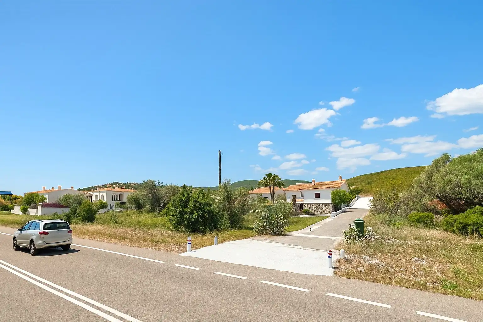 Außenansicht von Haus oder Chalet zur Miete in Peñíscola / Peníscola mit Privatgarten, Terrasse und Möbliert