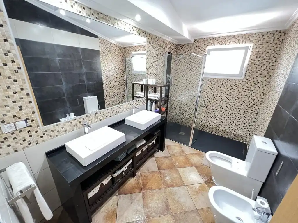 Baño de Casa o chalet en venta en Alzira con Aire acondicionado, Jardín privado y Terraza