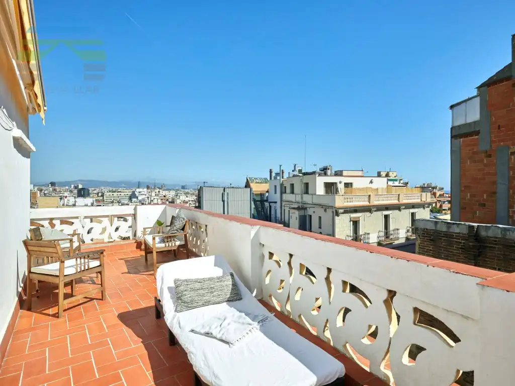Terrace of Attic for sale in Barcelona  with Air Conditioner and Terrace