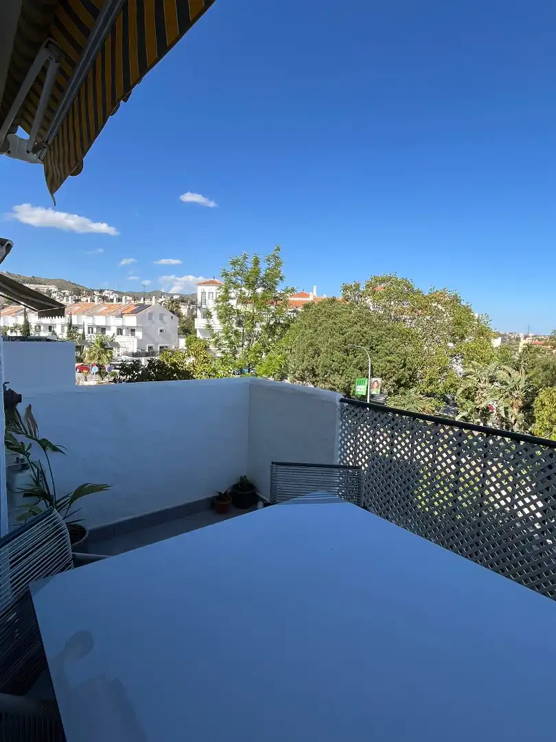 Terrasse von Wohnung zur Miete in Rincón de la Victoria mit Klimaanlage, Terrasse und Möbliert