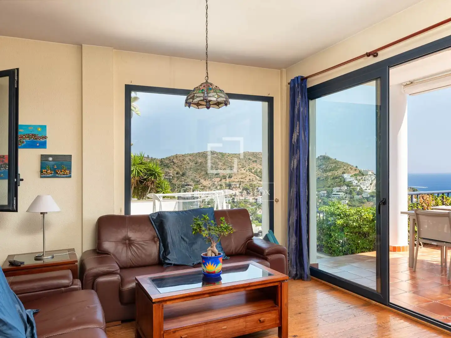 Sala de estar de Casa o chalet en venta en Roses con Calefacción, Jardín privado y Terraza
