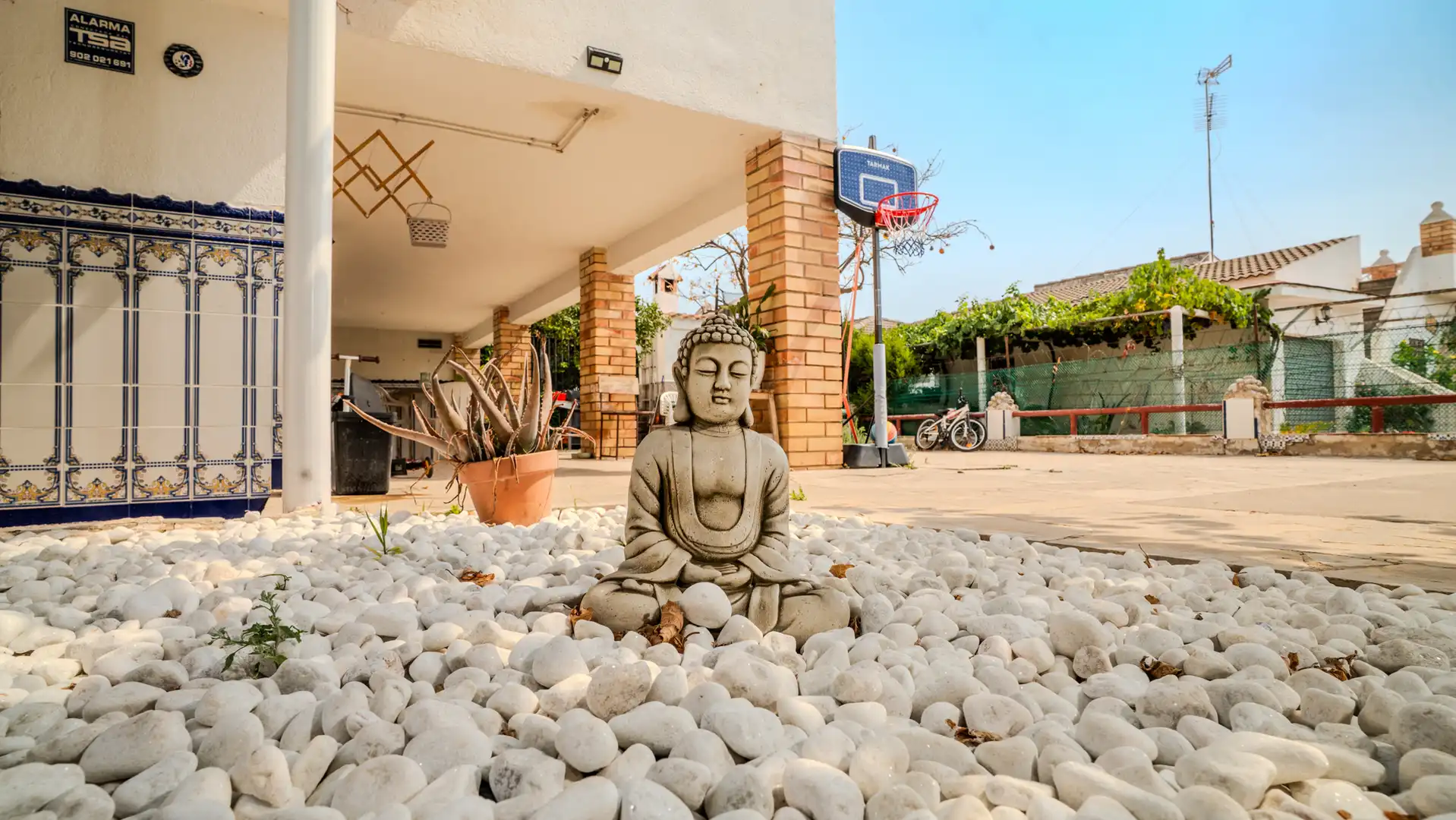 Jardín de Casa adosada en venta en L'Ametlla de Mar  con Aire acondicionado, Calefacción y Parquet