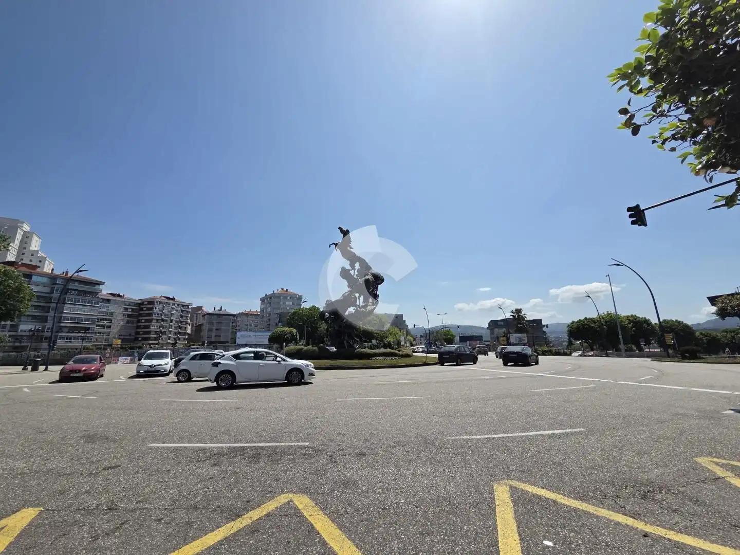 Exterior view of Buildings for sale in Vigo 