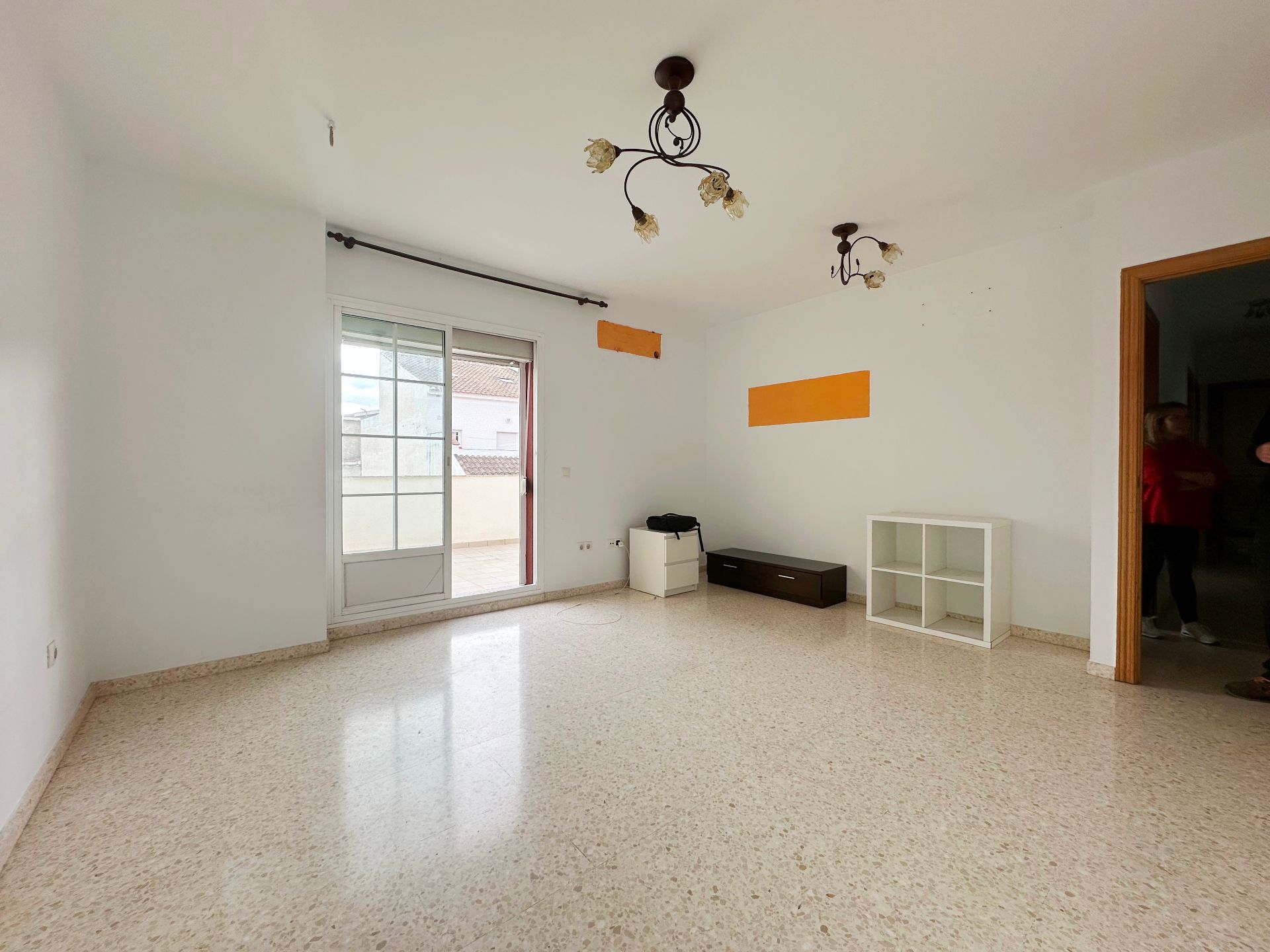 Sala de estar de Piso en venta en Álora con Terraza