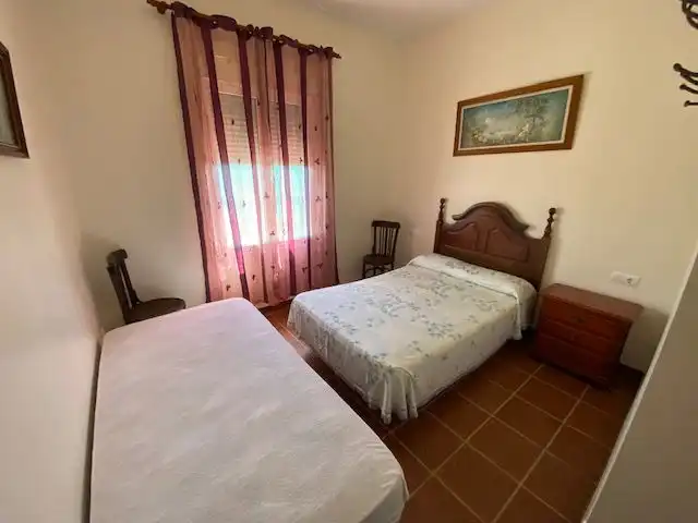 Habitación de Finca rústica de alquiler en Cantillana con Jardín privado, Terraza y Piscina