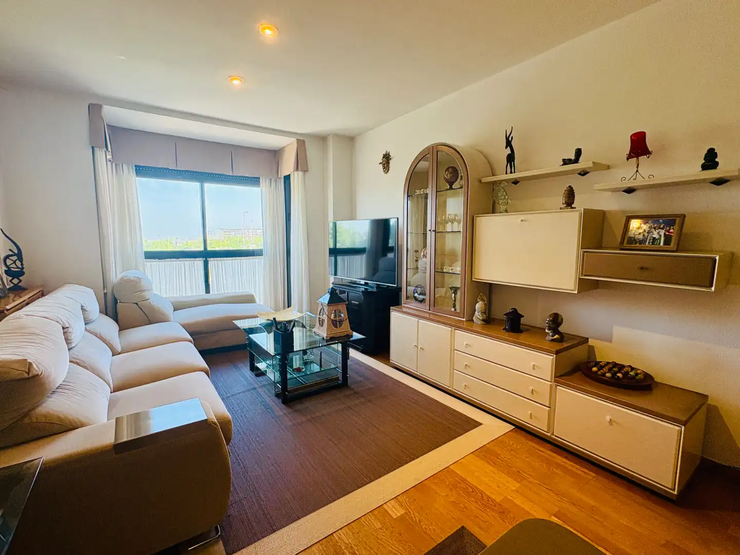 Sala de estar de Piso en venta en Madrid con Aire acondicionado, Calefacción y Parquet