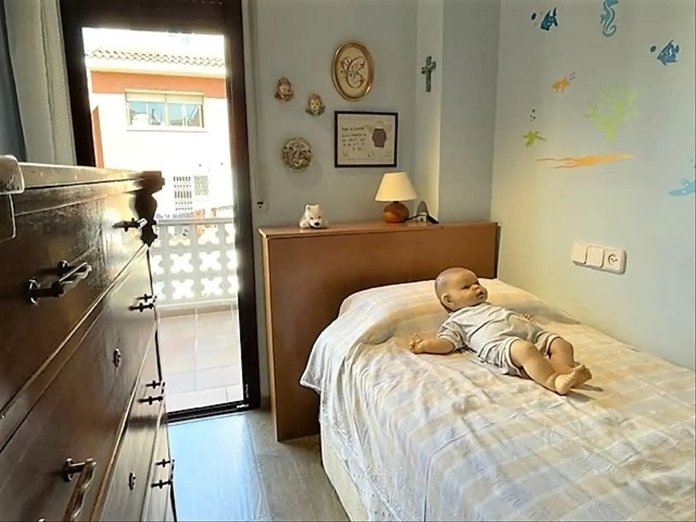 Dormitori de Casa o xalet en venda en Sant Boi de Llobregat amb Aire condicionat, Parquet i Terrassa