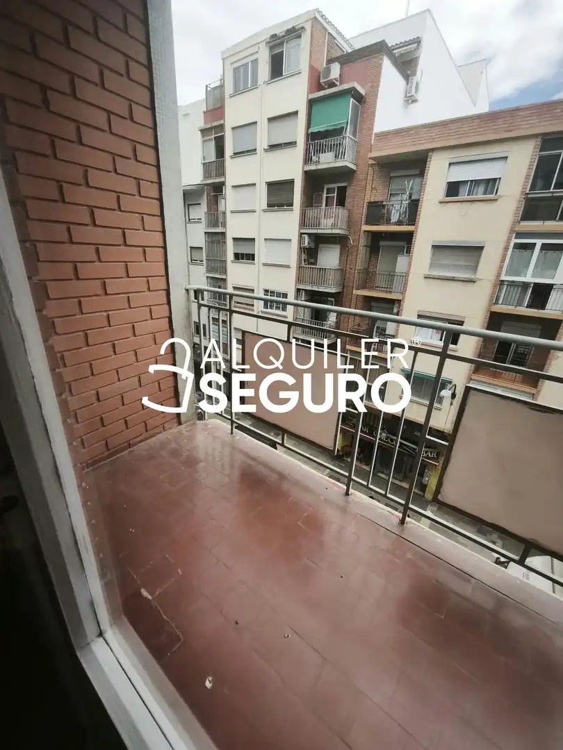 Terrasse von Wohnung zur Miete in Zaragoza mit Heizung, Terrasse und Möbliert