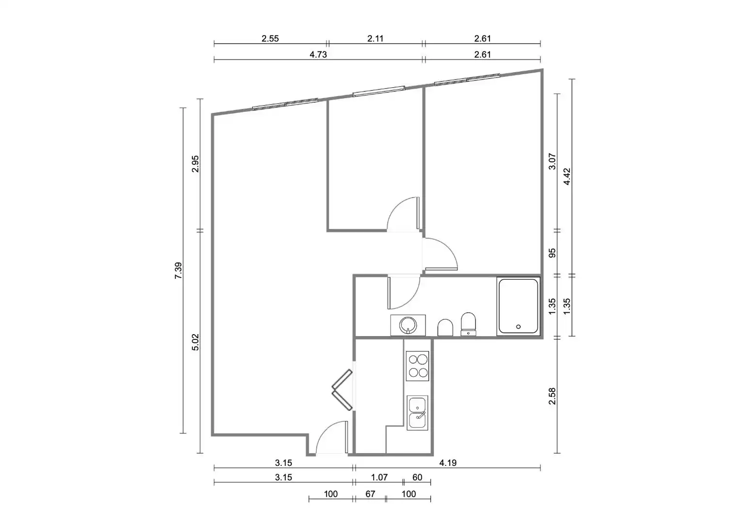 Flat for sale in Tarragona  with Air Conditioner, Terrace and Furnished