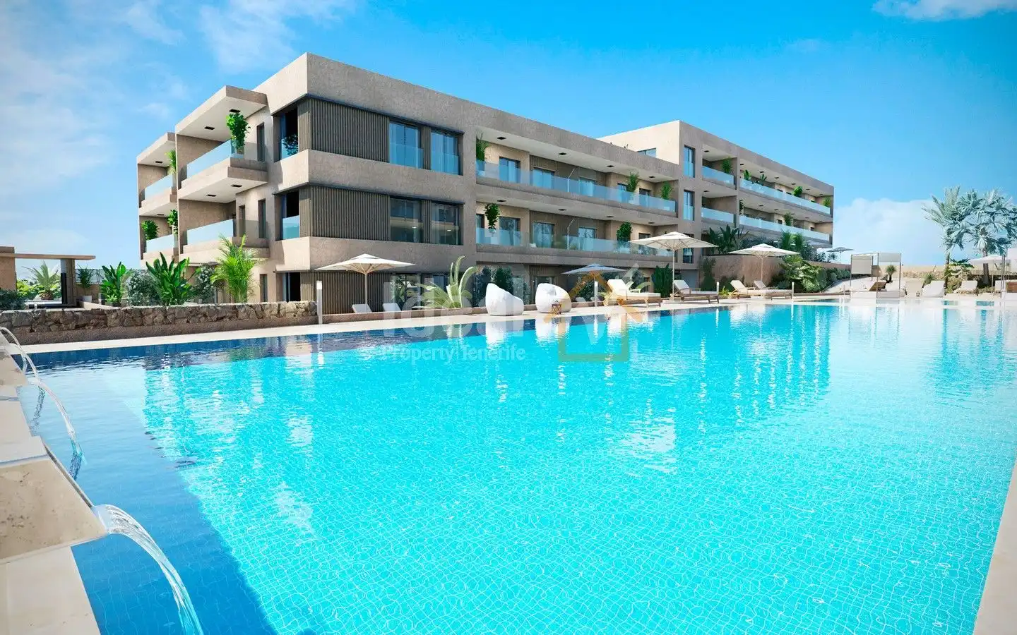 Apartament amb piscina en venda a Los Abrigos, imagen 2