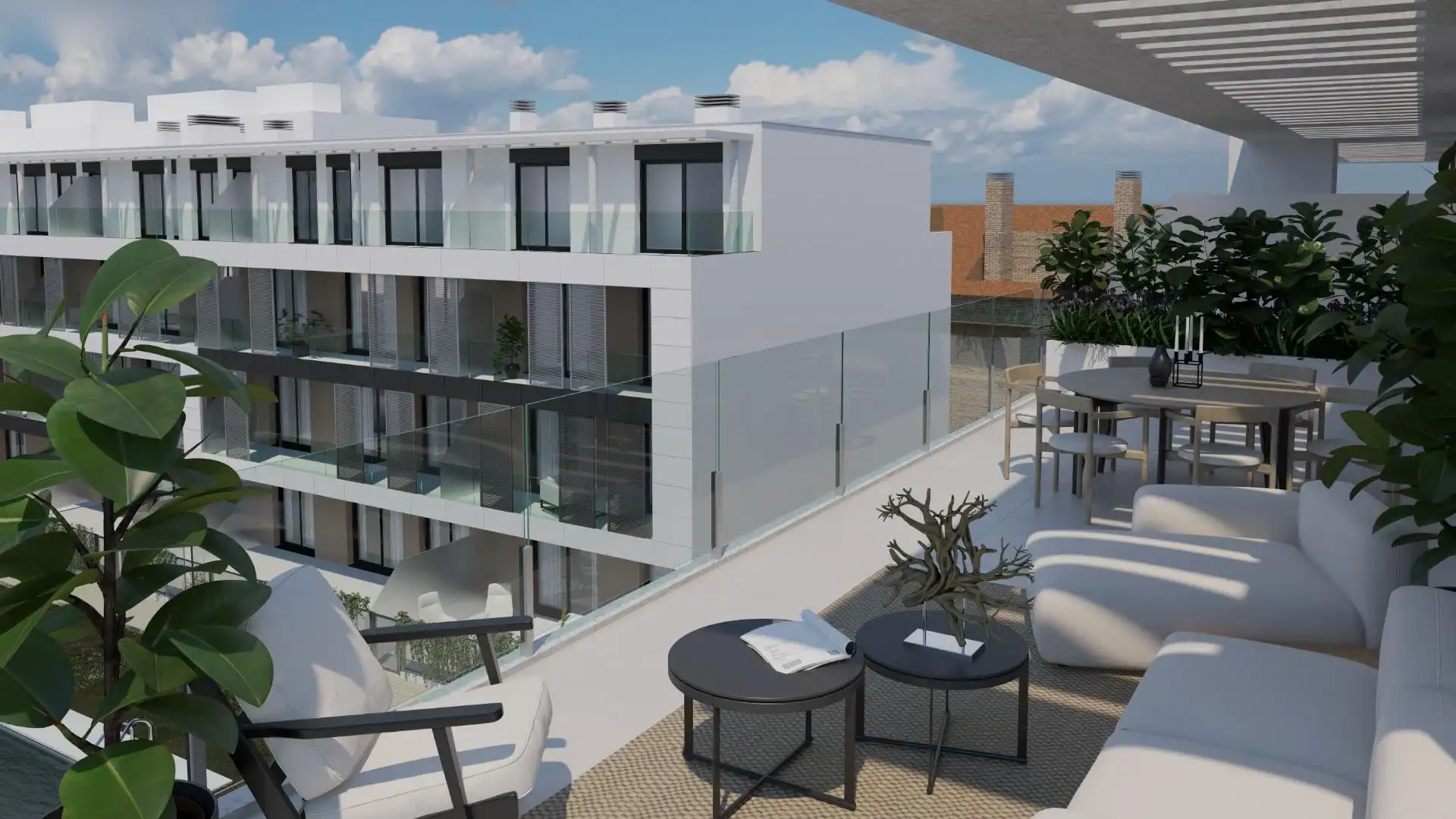Terraza de Piso en venta en Cuarte de Huerva con Calefacción, Terraza y Trastero