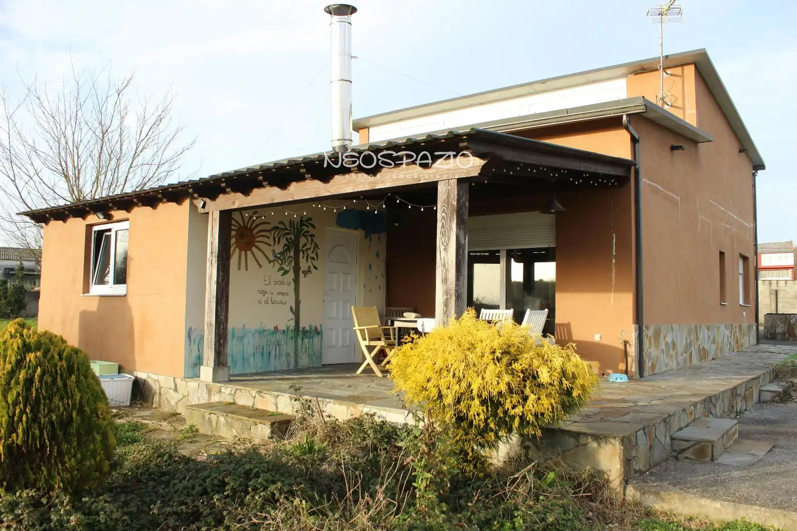 Jardín de Casa o chalet en venta en Lugo con Calefacción, Parquet y Trastero